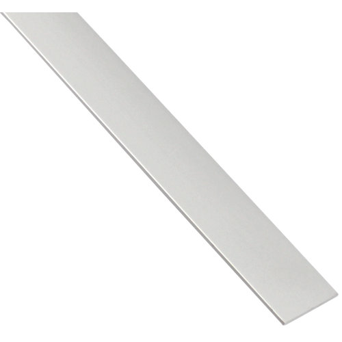 Perfil forma plano de aluminio anodizado anodizado