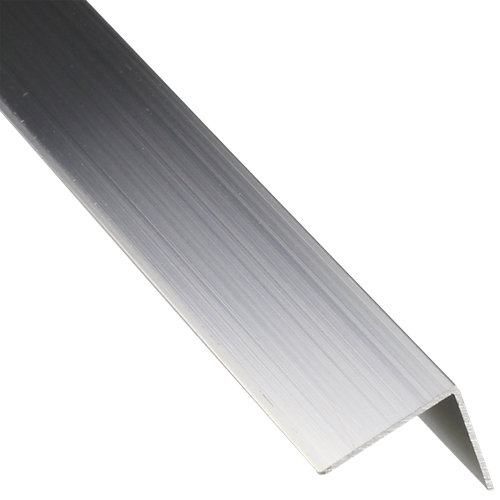 Perfil forma ángulo de aluminio en bruto