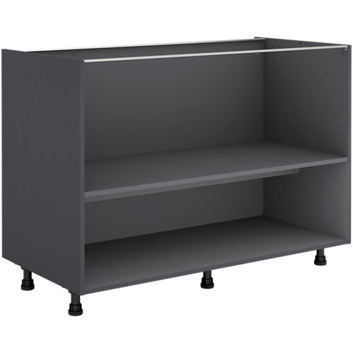 Mueble bajo cocina gris delinia id 120x76 8 cm