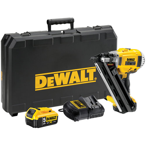 Clavadora de acabados dewalt 2 velocidades 50 mm 18 v