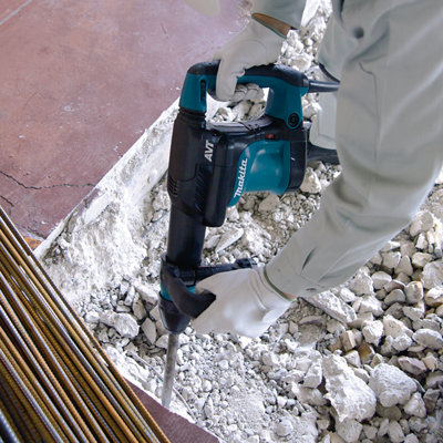 Martillo demoledor 5.6kg avt makita hm0871c · LEROY MERLIN