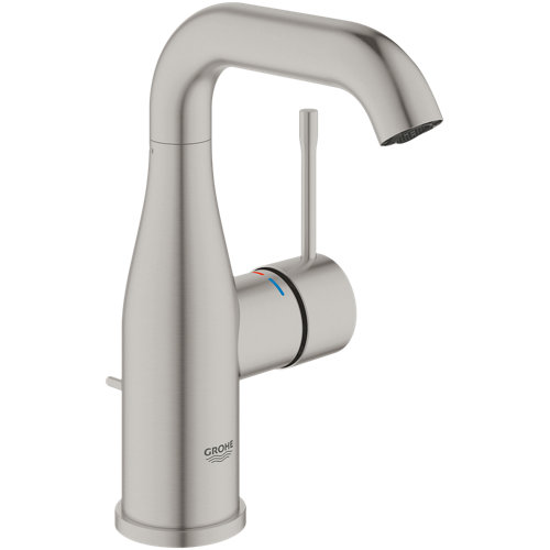 Grifo lavabo monomando grohe essence cromo de la marca Grohe en acabado de color Gris / plata fabricado en Latón