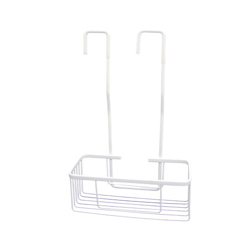 Cesto para colgar en el grifo dentro de la ducha blanco 30.5x46x13.5 cm de la marca CROMADOS MODERNOS en acabado de color Blanco fabricado en Aluminio