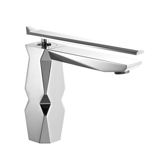 Grifo lavabo monomando maier ikon cromo de la marca MAIER en acabado de color Gris / plata fabricado en Latón