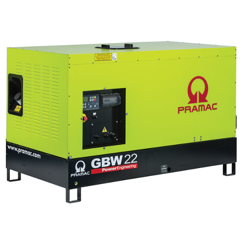 Generador pramac generador pramac gbw22p acp diésel de 16000 w