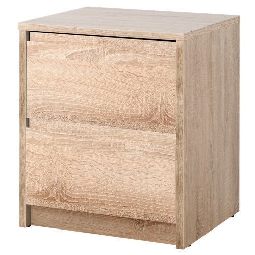 Cajonera 2 cajones serie home roble cambrian 48x40x34cm (altoxanchoxfondo cm)