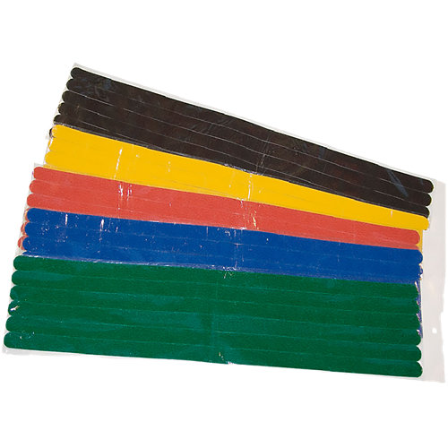 6 antideslizante rectangulares de plástico de 20x600 mm