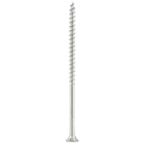 200 tornillo para madera con cabeza plana de acero y 100 mm
