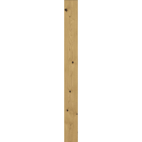 Puerta de interior corredera dalí blanco de 72.5 cm 23 Suelo de madera galparket forte xl roble mate 1,98m2/caja