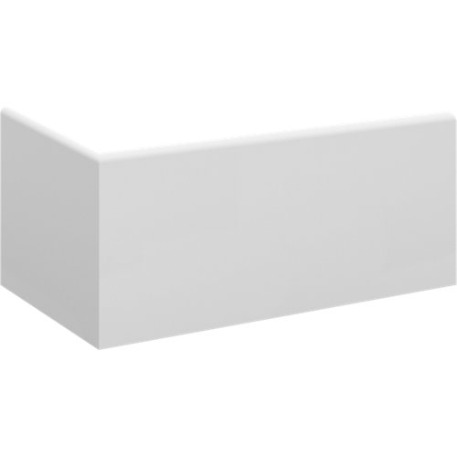 Puerta de interior corredera niza roble de 72.5 cm 25 Zócalo antihumedad blanco melamina 8,5 cm