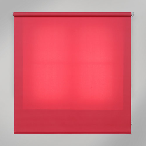 Estor enrollable translúcido print lines rojo de 150x250cm