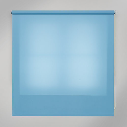 Estor enrollable translúcido trends azul de 180x250cm