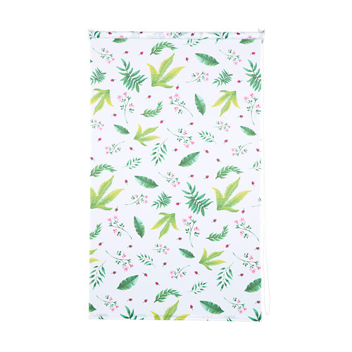 Estor enrollable print forest verde de 90x250cm