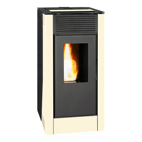 Hidroestufa de pellet tj velika 15 kw blanca