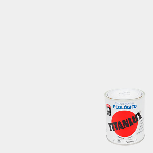 Pintura interior mate luxens 15l 1005-y10r blanco lino empolvado 21 Esmalte al agua titanlux blanco satinado 2 5l