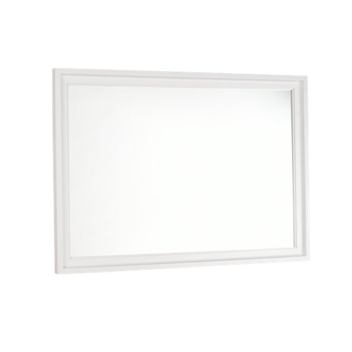 Espejo de baño harmony blanco 100 x 70 cm