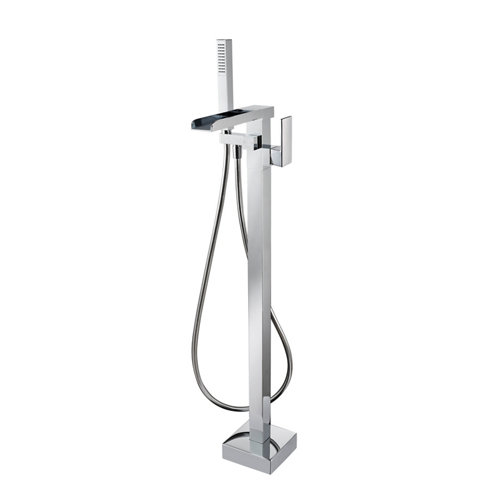 Grifo bañera monomando maier kuadrat cromado de la marca MAIER en acabado de color Gris / plata fabricado en Latón