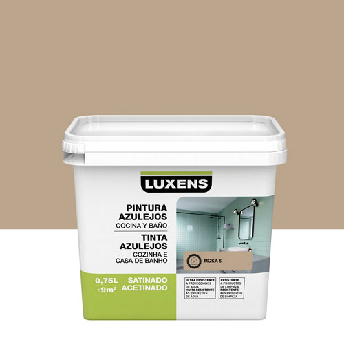 Masilla para juntas de azulejos beissier 200ml blanco 19 Esmalte para azulejos luxens marrón moka satinado 0 75l