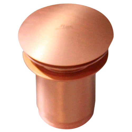 Válvula desagüe decorativa clic-clac ø32mm oro rosa