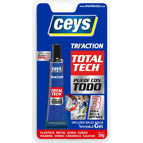 Adhesivo ceys total tech tri action 20 gr