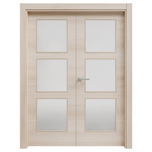 Kit vestidor blanco extensible dress 1 barra, 2 estantes y 1 cesta 240x68x25 cm 27 puerta oslo acacia de apertura izquierda de 62.5 cm