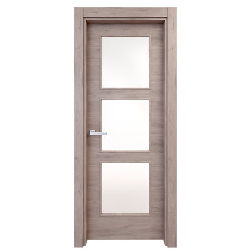 puerta oslo gris de apertura derecha de 82.5 cm