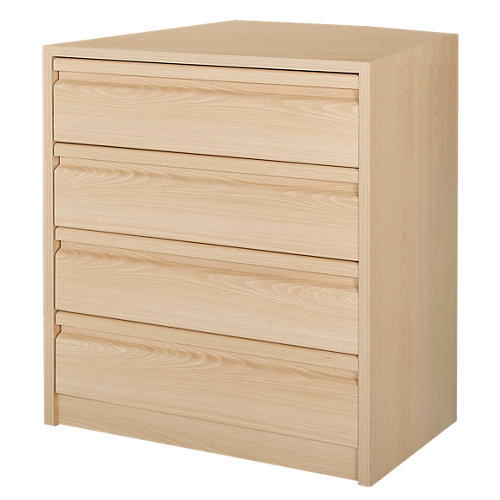 Puerta berna blanco de apertura derecha de 82.50 cm 27 Cajonera 4 cajones serie montada haya 72x60x50cm (altoxanchoxfondo)