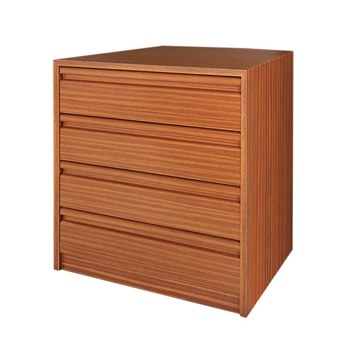 Puerta abatible de armario blanco de 39.8x228 cm 25 Cajonera 4 cajones serie montada sapelly 72x50x50cm (altoxanchoxfondo)