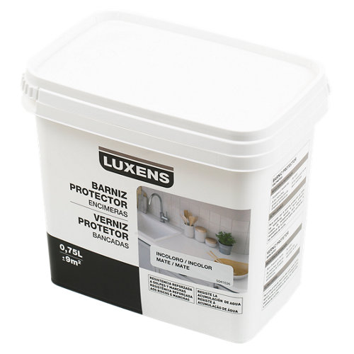 Resina de protección encimeras luxens mate 0,75l