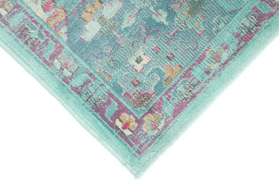 Alfombra color azul viscosa Lara Aqua 160 x 230cm · LEROY MERLIN Alfombra color azul viscosa Lara Aqua 160 x 230cm · LEROY MERLIN
