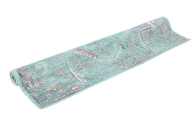 Alfombra color azul viscosa Lara Aqua 160 x 230cm · LEROY MERLIN Alfombra color azul viscosa Lara Aqua 160 x 230cm · LEROY MERLIN