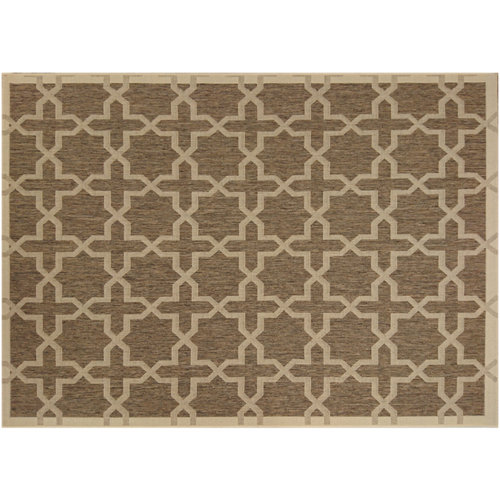 Alfombra beige polipropileno sunset zaira 160 x 230cm