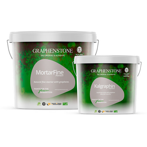 Mortero con grafeno morterfine 13,5 kg