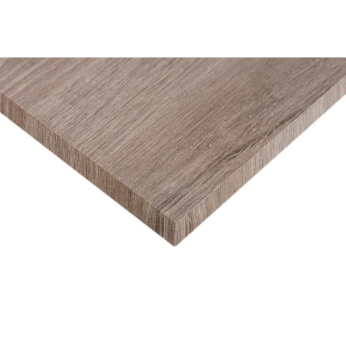 Estant cross bl-roble 3bal 104x100x33cm 26 Tablero aglomerado de 4 cantos roble gris 59,7x120x1,6 cm (anchoxaltoxgrosor)