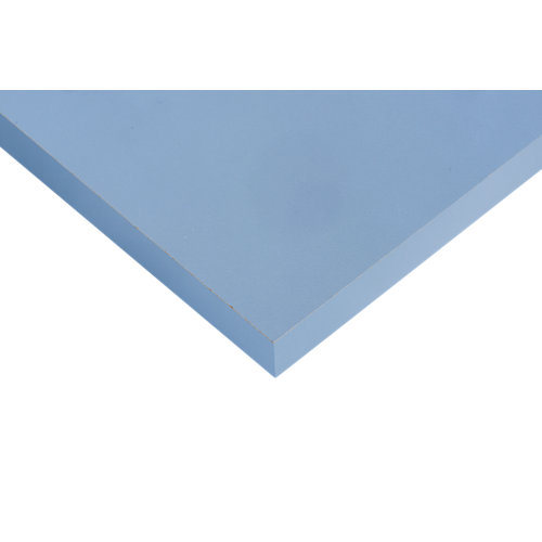 Tablero aglomerado de 4 cantos azul talco 29,7x60x1,6 cm (anchoxaltoxgrosor)
