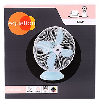 Ventilador de pie EQUATION Mini Cooma azul · LEROY MERLIN Ventilador de pie EQUATION Mini Cooma azul · LEROY MERLIN