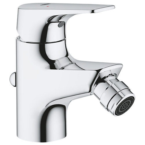 Grifo bidé monomando grohe start flow cromado de la marca Grohe en acabado de color Gris / plata fabricado en Latón