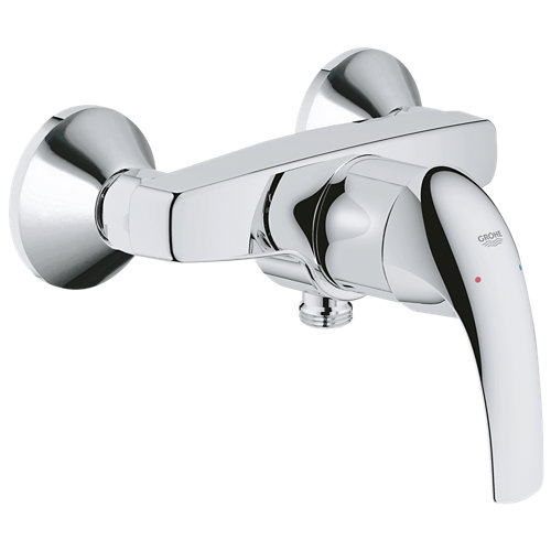 Monomando grohe start curve cromado de la marca Grohe en acabado de color Gris / plata fabricado en Latón