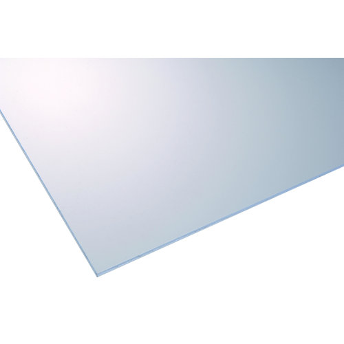Vidrio plástico transparente liso de 2.5 mm de grosor y 100x100cm