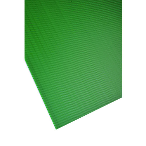 Metacrilato verde opaco de 2.5 mm de grosor y 200x100cm