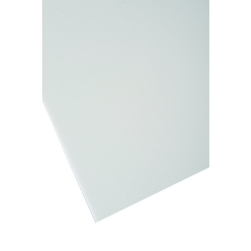 Metacrilato blanco opaco de 2.5 mm de grosor y 100x50cm