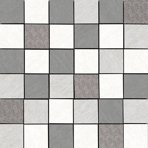 Mosaico everest 30x30 multi-gris artens