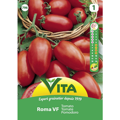 Semillas de tomate roma vf
