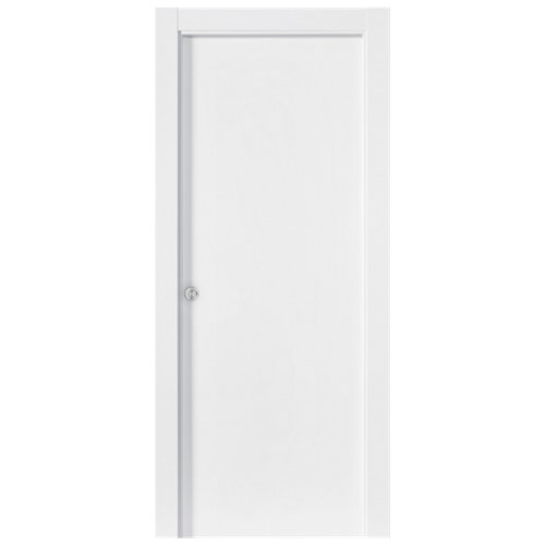 Puerta de interior corredera bari premium blanco de 82.5 cm