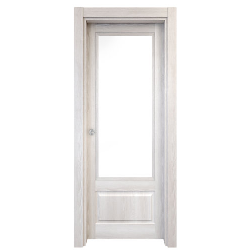 Puerta de interior corredera sofia blanco de 72.5 cm
