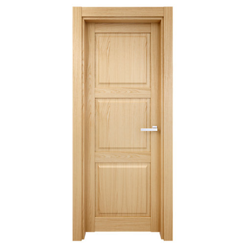 Puerta abatible moscu roble line plus roble izquierda de 82.5x203 cm