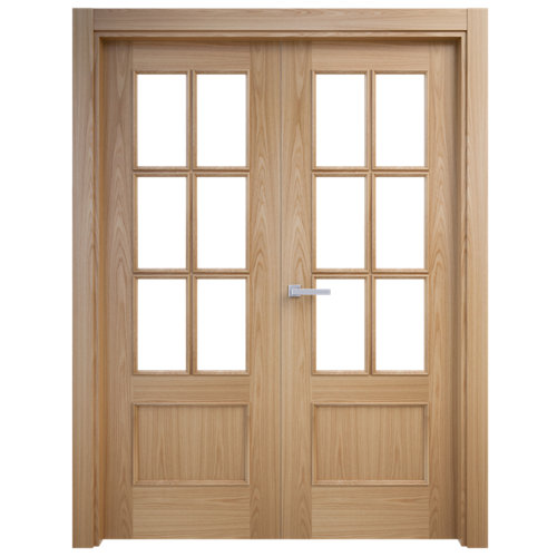 Suelo vinílico tarkett medio matrix hazelnut natural 3m. mínimo 6 m2. 25 puerta atenas roble de apertura derecha de 105 cm