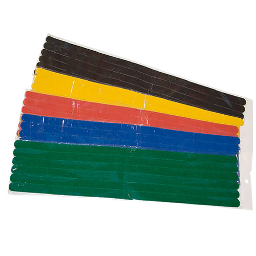 Antideslizante rectangular de plástico de 0,3x12 mm