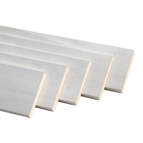 Kit de 5 jambas mdf blanco 80 x 16/12