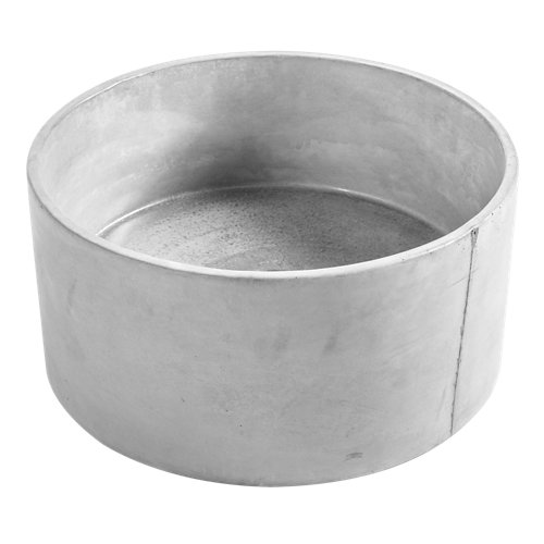 Lavabo beton round gris 40x19x40 cm